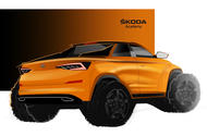 Skoda Kodiaq pick-up student concept