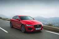 Jaguar XE P300 2019 first drive review - hero front