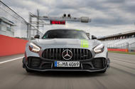 Mercedes-AMG GT R Pro on circuit - nose