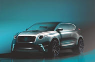 Bentley electric crossover render