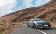 Hyundai i30 Fastback N drives the South West Coastal 300