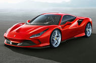 Ferrari F8 Tributo press front 3/4