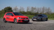 VW Golf GTI TCR vs Honda Civic Type R video thumbnail