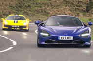 Ferrari 488 Pista vs McLaren 720S video review