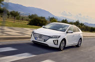 Hyundai Ioniq 2019 facelift official press - hero front