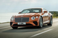 Bentley Continental GT V8 2019 first drive review - hero front