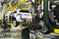 Jaguar Land Rover factory