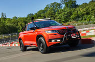 Skoda Mountiaq concept first drive review - hero front