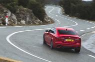 Jaguar XE cornering - rear