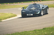 McLaren F1 cornering - front