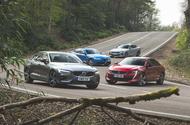 Volvo S60 vs Kia Stinger vs Peugeot 508 vs Alfa Romeo Giulia