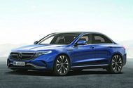 Mercedes-Benz 2022 EQE electric saloon render