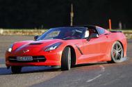 Chevrolet Corvette C7 drifting