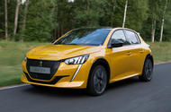 Peugeot 208 2020 prototype drive - hero front