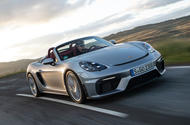 Porsche 718 Boxster Spyder 2019 first drive review - hero front