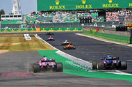 New Tarmac at Silverstone for 2019 - action shot