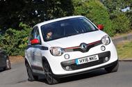 Renault Twingo cornering - front