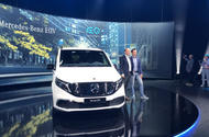 Mercedes-Benz EQV launch - front