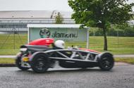 Ariel Atom goes to Diamond Light Source - arriving