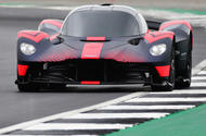 Aston Martin Valkyrie at Silverstone - nose