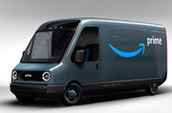 Amazon Rivian van