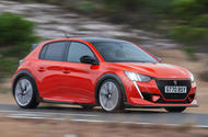 Peugeot e-208 GTi render 2020 - tracking side