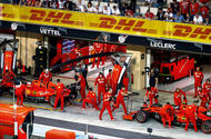 Ferrari F1 pit stop