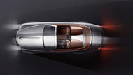 Rolls-Royce Dawn Silver Bullet 2020 - static overhead