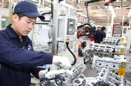 Daimler engine factory in China