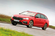 Skoda Octavia vRS iV 2020 UK First drive - hero front