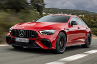 1 Mercedes AMG GT63s e 2022 review tracking front