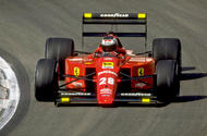 99 ferrari 1989 f1 car front