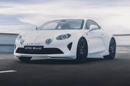 Alpine A110 E-Ternite Electric 2023 front quarter static render