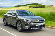 citroen C5 X hybrid tracking front