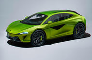 99 mclaren suv autocar render front quarter