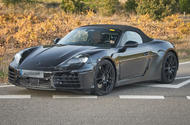 Porsche Boxster EV front three quarter two