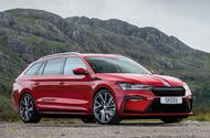 Skoda Superb estate render front three quarter