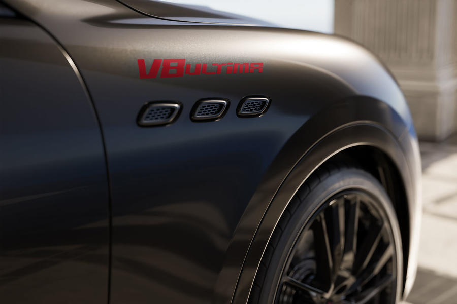 Maserati Levante V8 Ultima logo