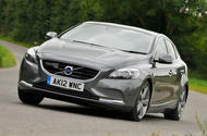 Volvo V40 front three quarter cornering