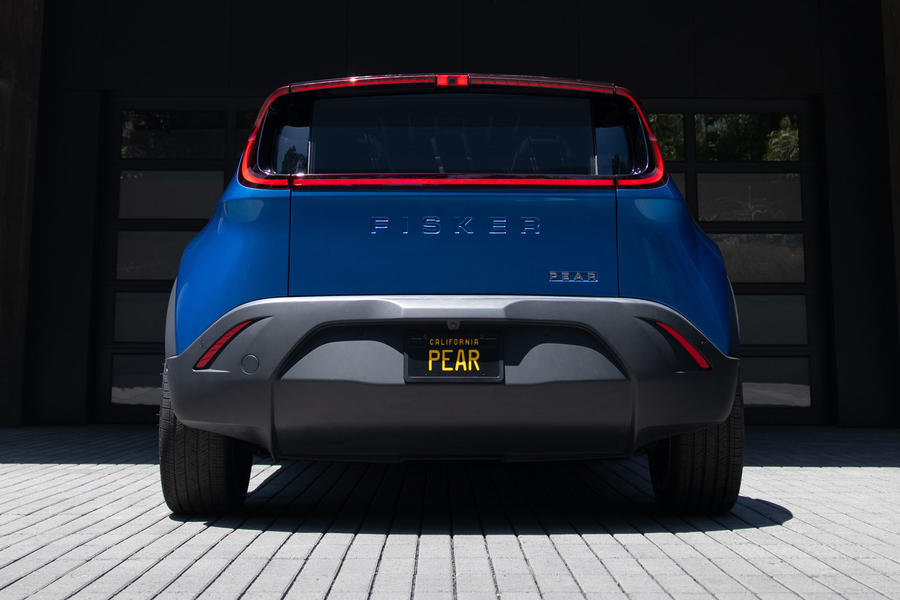 Blue Fisker Pear rear