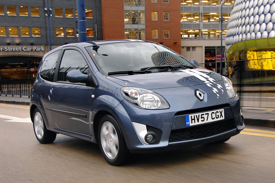 Renault Twingo Mk2 front quarter tracking