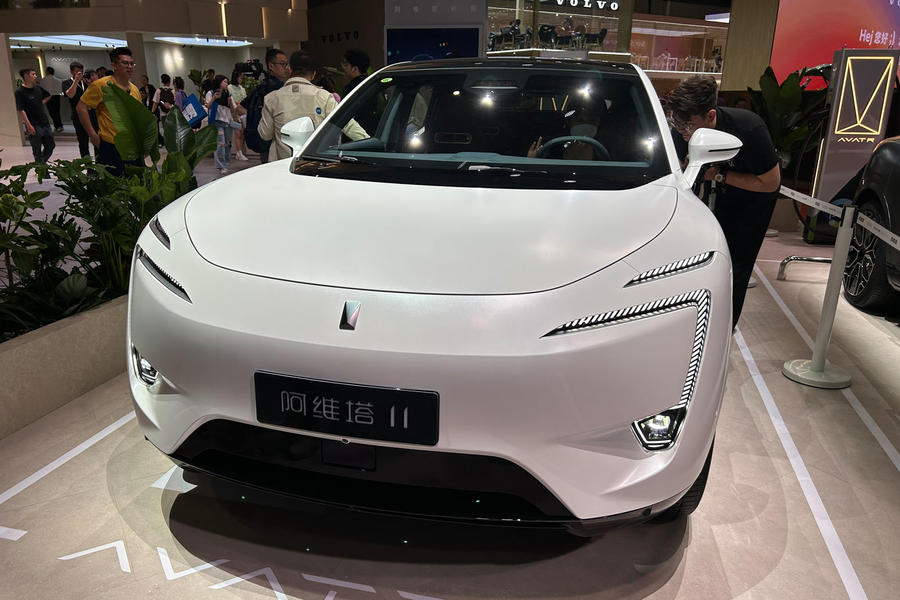 Avatr 11 at Shanghai motor show