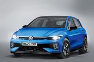 Volkswagen Golf R 9 render front three quarter (1)