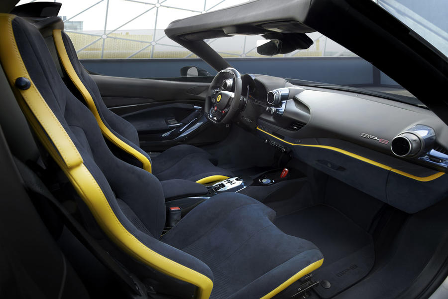 Ferrari SP-8 interior