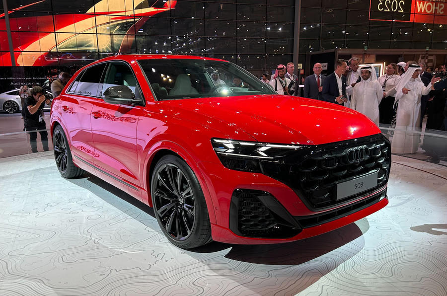 2024 Audi SQ8 at Qatar motor show – front quarter