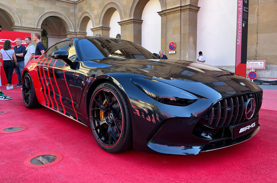 Mercedes-AMG GT front quarter Munich motor show