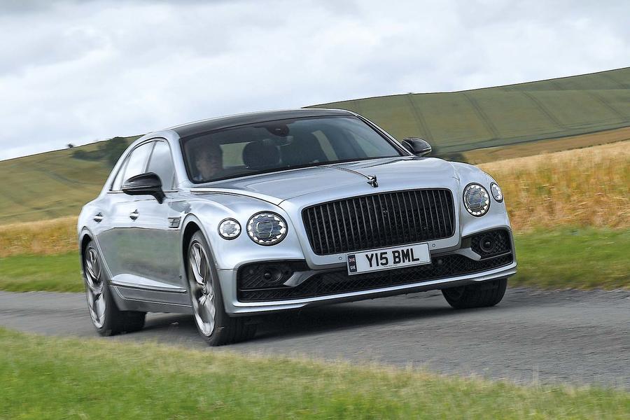 Bentley Flying Spur driving