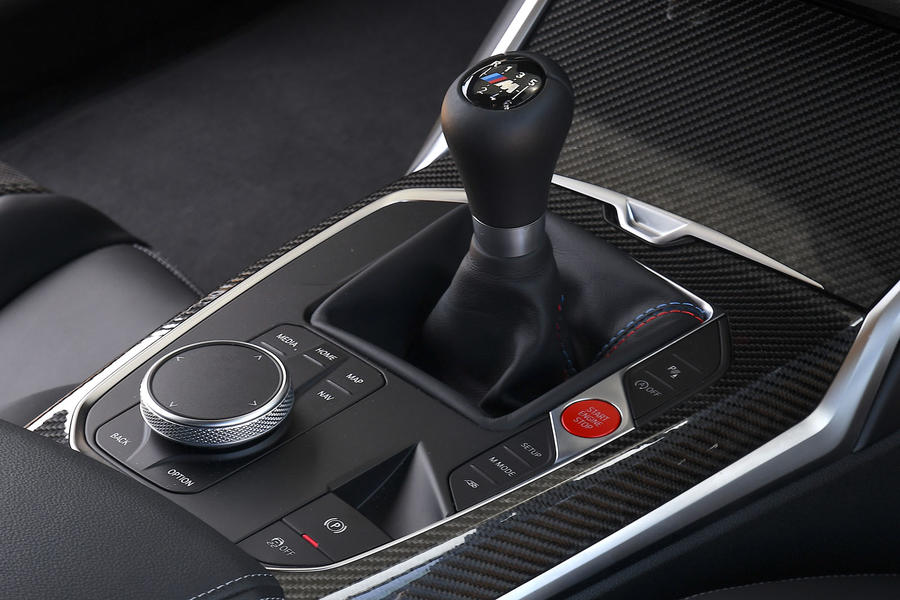 BMW M2 gear shifter