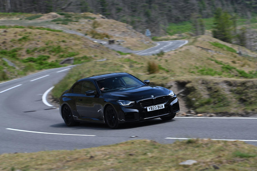 BMW M2 front cornering