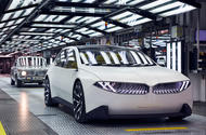 BMW Neue Klasse concept on production line